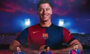 Alami cedera hamstring, Robert Lewandowski diragukan bisa tampil berseragam Barcelona di babak semifinal Liga Champions melawan Inter Milan.